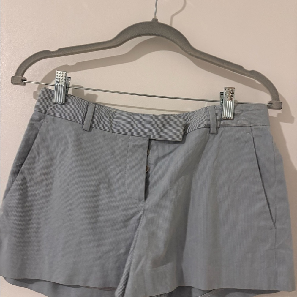 Theory Light Gray Women's Bermudas